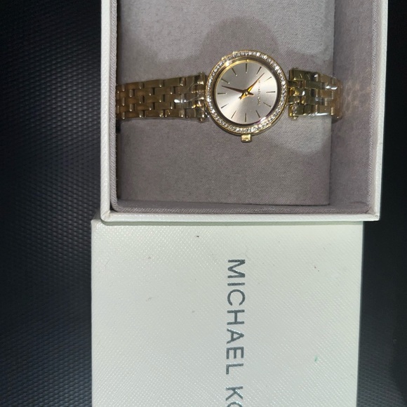 Gold Michael Kors watch women’s